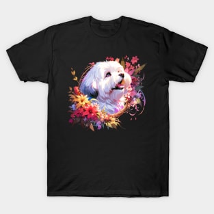 Coton de Tulear Joyful Mothers Day Dog Mom Gift T-Shirt